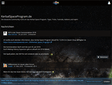 Tablet Screenshot of kerbalspaceprogram.de